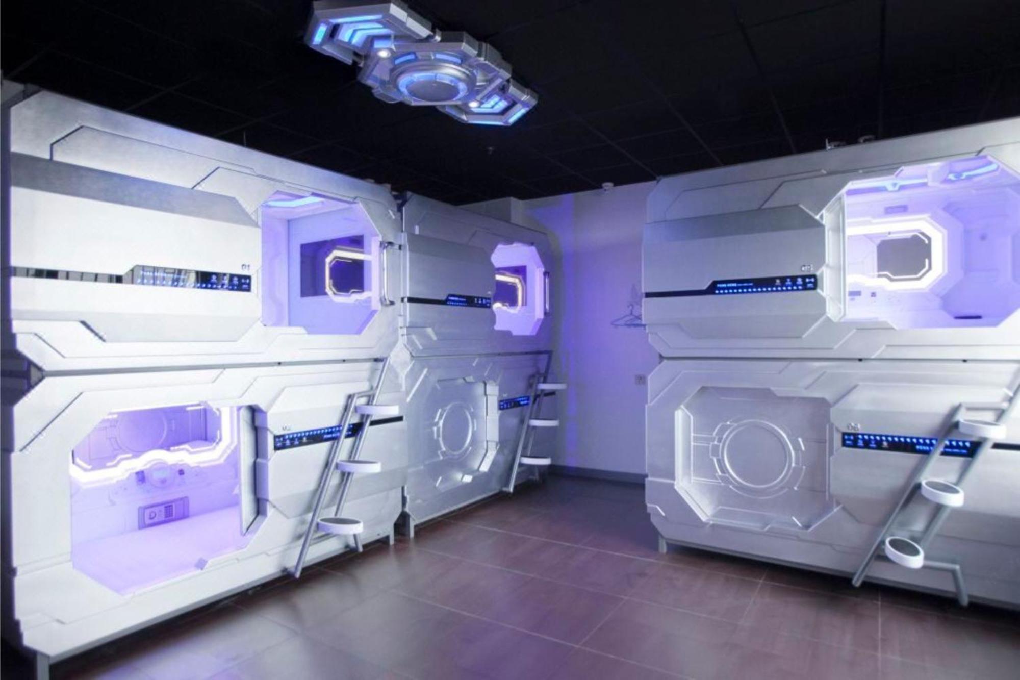 Zhuhai Dreamers Capsule Hotel Екстер'єр фото
